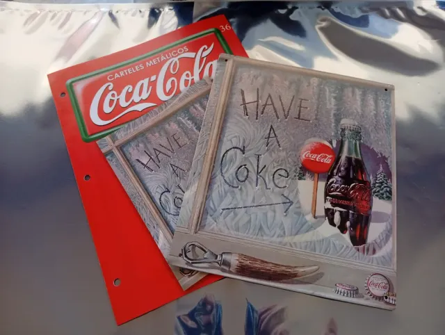 Placas Publicidade Coca Cola