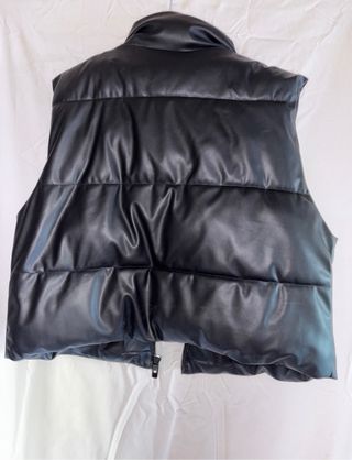 Chaleco acolchado negro Zara