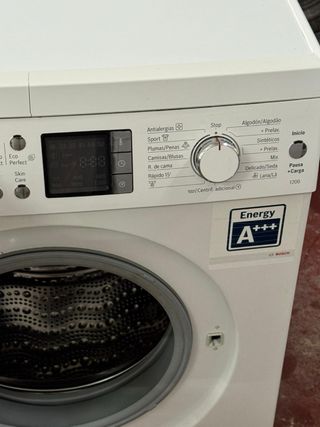 LAVADORA BOSCH 8 KILOS EN BLANCO