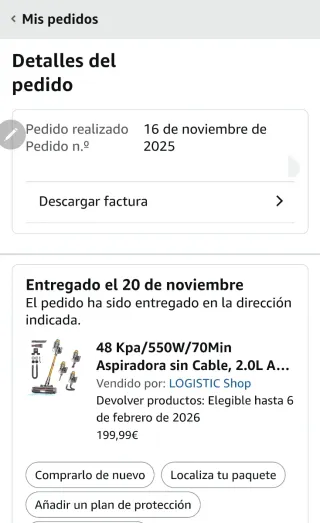 Aspiradora sin cables