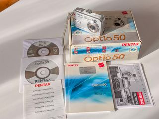 Pentax Optio 50 Fotocamera Digitale Argento