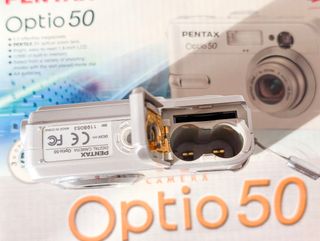 Pentax Optio 50 Fotocamera Digitale Argento