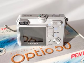 Pentax Optio 50 Fotocamera Digitale Argento