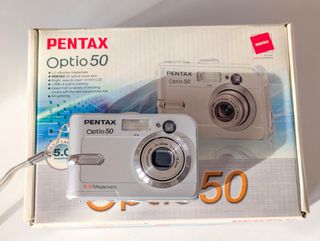 Pentax Optio 50 Fotocamera Digitale Argento