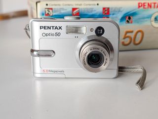 Pentax Optio 50 Fotocamera Digitale Argento