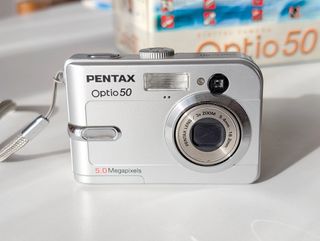 Pentax Optio 50 Fotocamera Digitale Argento