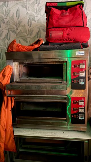 Horno pizza gas butano