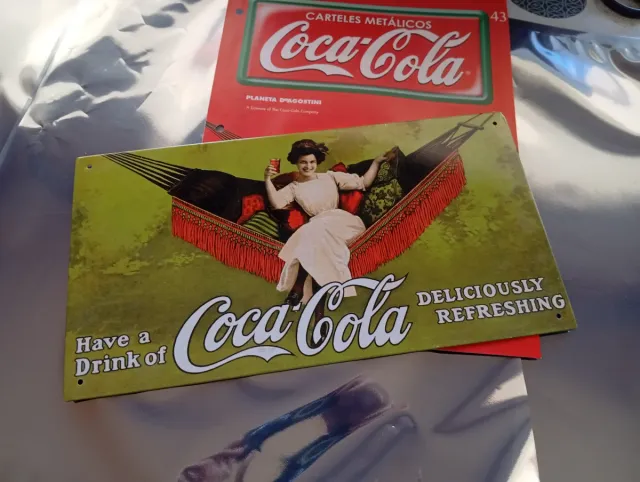 Placas Publicitárias Coca-Cola Metálicas