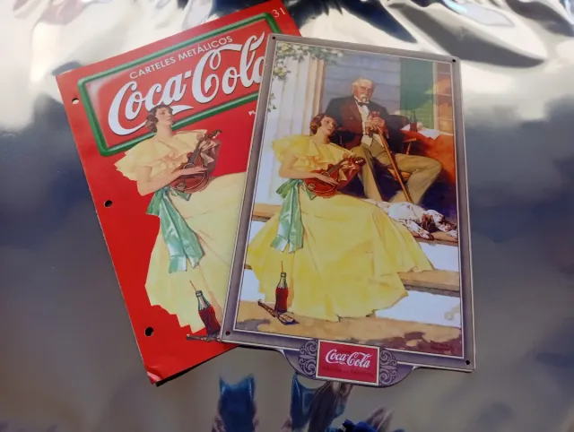 Placas Publicitárias Coca-Cola Metálicas