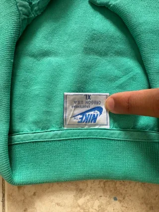 Polo Nike Vintage Verde Talla L