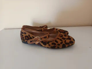 Bailarinas animal print talla 39