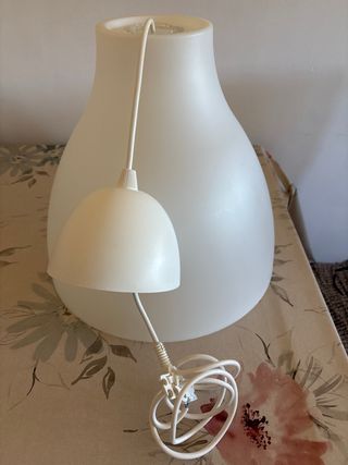 Lámpara colgante de plástico