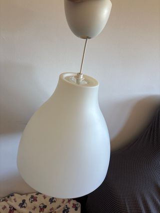 Lámpara colgante de plástico