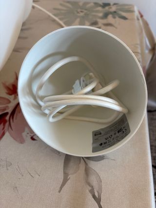 Lámpara colgante de plástico