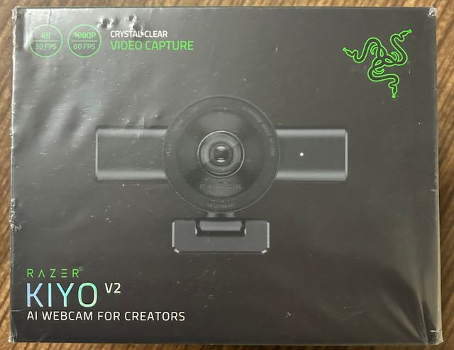 Webcam Razer Kiyo V2 4K gaming streaming