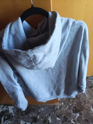 Sudadera I ❤️ NY Talla L Gris