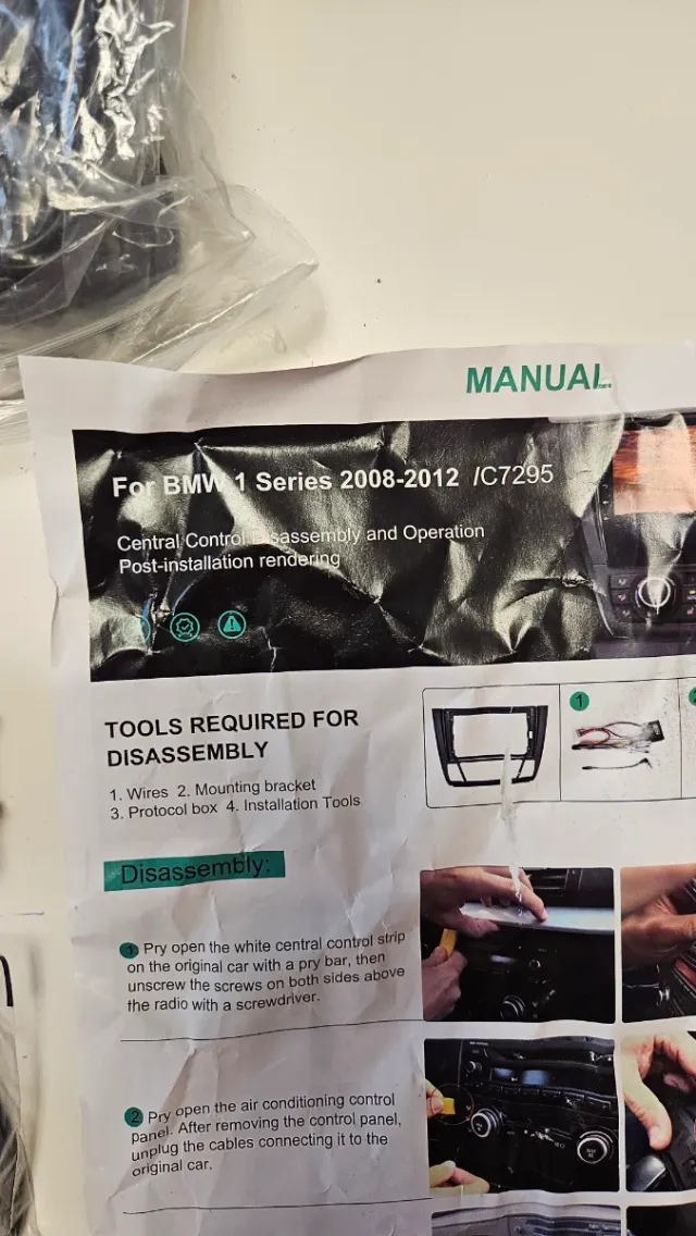 Pantalla Android BMW Serie 1 (2008-2012)