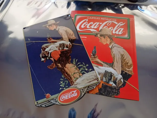 Placas Publicitárias Coca-Cola Metálicas