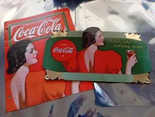 Cartelli pubblicitari in metallo Coca-Cola