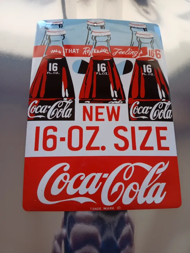 Placas Publicitárias Coca-Cola Metálicas