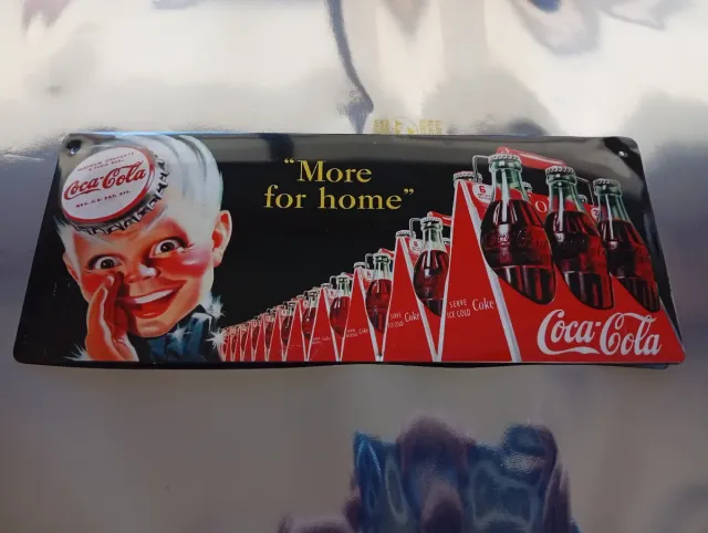 Placas Publicitárias Coca-Cola Metálicas
