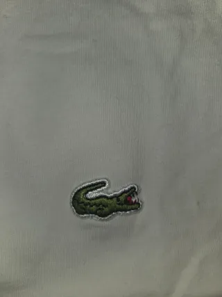 Camiseta Lacoste Blanca Talla xs