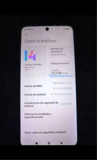 Xiaomi Redmi Note 10 5G 128GB Nero