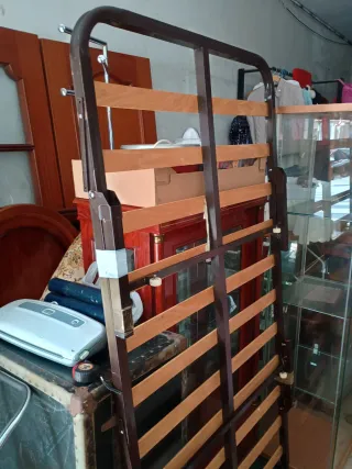 Somier 90x1.80 con patas plegables