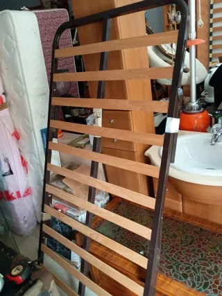 Somier 90x1.80 con patas plegables