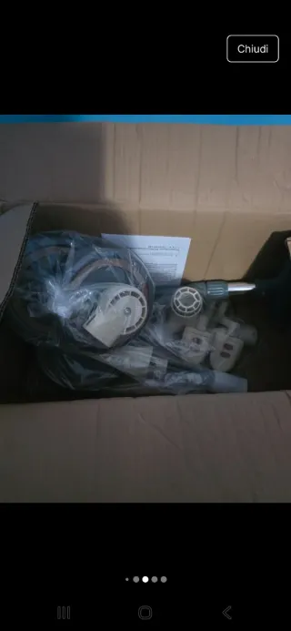 Triciclo per bambini con maniglione