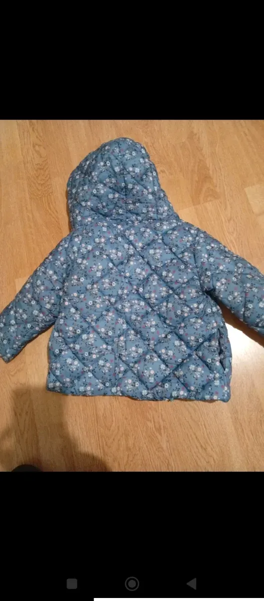 Cazadora niña estampada