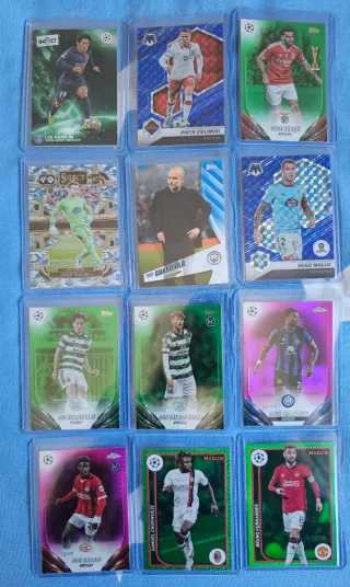 65 Cromos Numerados Topps o Panini