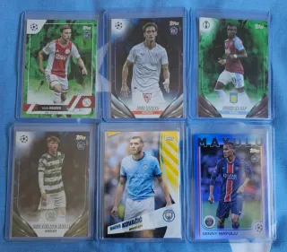 65 Cromos Numerados Topps o Panini