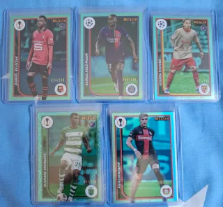 65 Cromos Numerados Topps o Panini