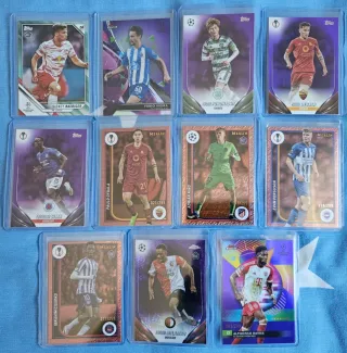 65 Cromos Numerados Topps o Panini