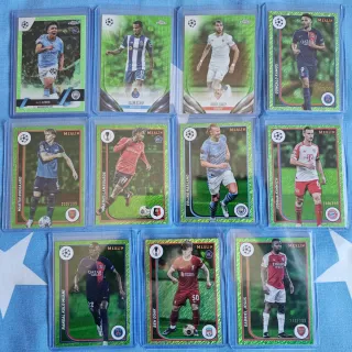 65 Cromos Numerados Topps o Panini