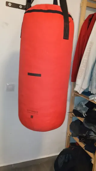 Saco de boxeo rojo 15kg