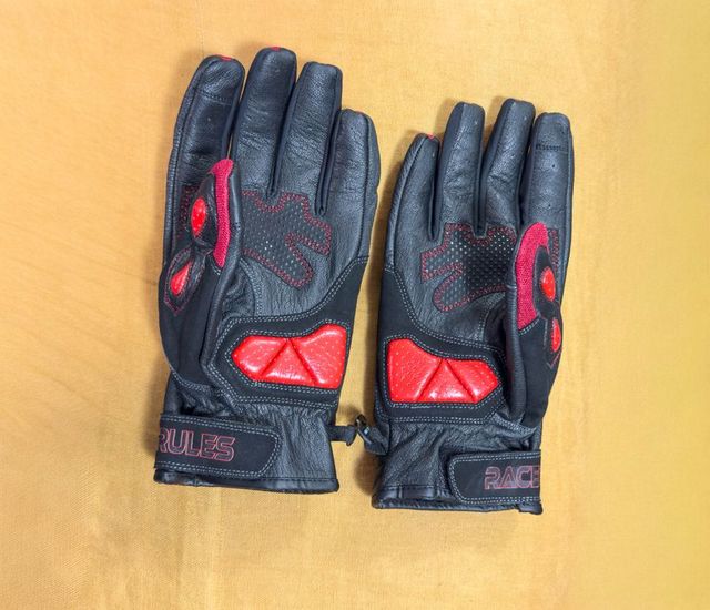 Guantes de moto cuero Talla S/8