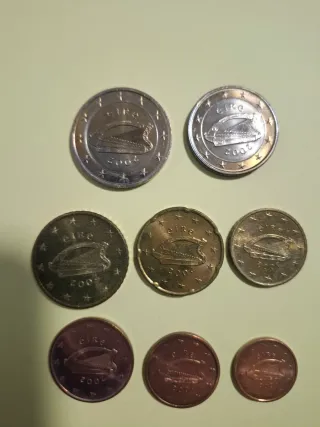 Irlanda serie 8 monedas € 2002
