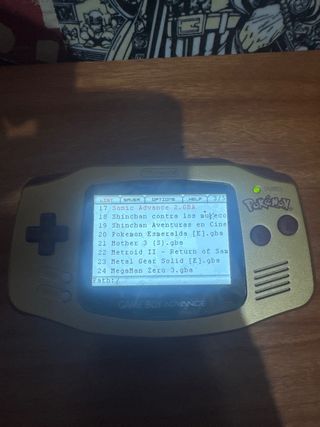 Game Boy Advance Edición Pokémon IPS Dorada