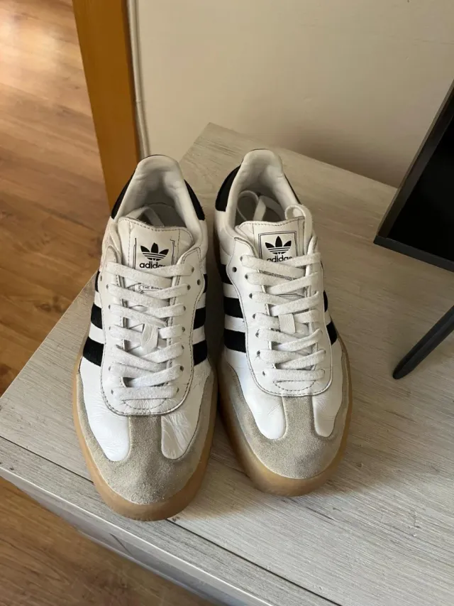 Zapatillas Adidas Samba Blancas y Negras