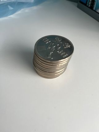 11 Monedas 100 Pesetas España 82