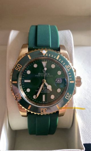 Rolex Submariner Date Oro Verde