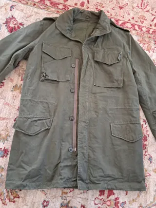 Chaqueta M65 Ejército Griego Verde Oliva
