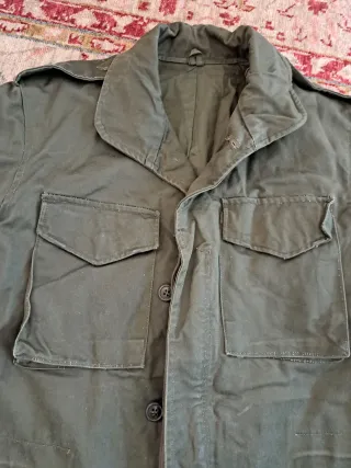 Chaqueta M65 Ejército Griego Verde Oliva
