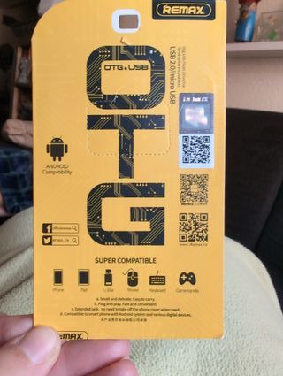 Adaptador OTG & USB Remax Micro USB