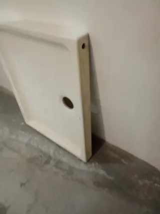 Plato de ducha Roca cerámica blanco