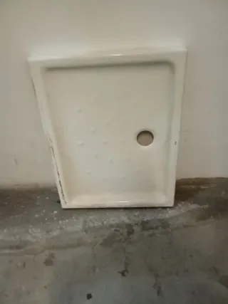 Plato de ducha Roca cerámica blanco