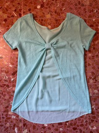 Blusa COCONUT Talla Única Verde Azulado