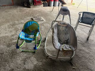 Columpio y hamaca para bebé
